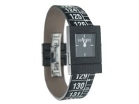 イタリアンレザーを使ったメジャー・ブレスレット腕時計　レザー New Zealand Black　【カラー・ホワイト】 【カラー・ブラック】