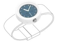 イタリア メジャー・ブレスレット用腕時計　レザー TimePlug Navy Blue【カラー・ブルー】