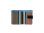 画像2: 【6色展開】DuDu カラフル本革財布 二つ折り【カラー・ブラック】【カラー・ブラウン】【カラー・ブルー】【カラー・オレンジ】【カラー・グリーン】【カラー・レッド】【カラー・マルチ】