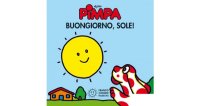 イタリア語で絵本、ピンパを読む　Pimpa. Buongiorno, sole! 対象年齢0歳以上【A1】
