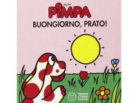 イタリア語で絵本、ピンパを読む　Pimpa. Buongiorno, prato! 対象年齢0歳以上【A1】