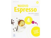 イタリア語を勉強しよう Nuovo Espresso 4 DVD ROM付き教科書&問題集 【B2】