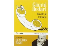 イタリアの児童文学作家ジャンニ・ロダーリのオーディオブック「Favole al telefono lette da Claudio Bisio」【B1】