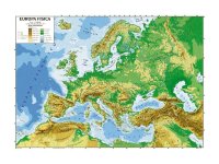 ヨーロッパ マップ 100 x 140 cm