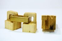 【オーダーメイド】イタリア マテーラのパン用刻印 鎖型 木製