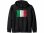 画像1: 【8色展開】イタリア語ジップアップ パーカー ユニセックス「イタリア国旗」メンズ レディス S-XXL (1)