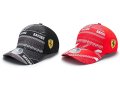 【2色】Scuderia Ferrari フェラーリ グラフィック ベースボールキャップ PUMA 黒/赤