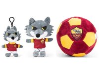 【3種】Romoloのぬいぐるみ、ボール AS ROMA ASローマ 公式オフィシャルグッズ イタリア