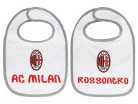 【2種】よだれかけ スタイ 0-24ヶ月 AC Milan ACミラン 公式オフィシャルグッズ イタリア