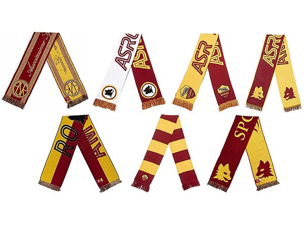 サッカーマフラー AS ROMA ASローマ 公式オフィシャルグッズ イタリア