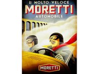 アンティーク風ポスター MORETTI モレッティ 40 x 30 cm