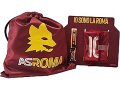ファンセット マフラー、ネックストラップ、巾着袋 サッカー AS ROMA ASローマ 公式オフィシャルグッズ イタリア