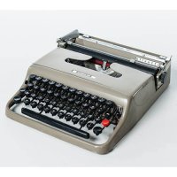 【お取り寄せ】オリヴェッティのアンティークタイプライター 展示専用 OLIVETTI イタリアンデザイン 