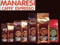 焙煎コーヒー 豆 イタリア老舗 Manaresi マナレージ - 1898年 イタリアで最初のバール開業 エスプレッソ、モカ