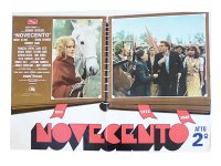 イタリア　映画　アンティークポスター　Novecento (1976年) 1900年  ベルナルド・ベルトルッチ 50 x 70 cm FOTO BUSTE