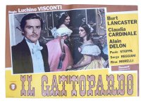 イタリア　映画　アンティークポスター　Il gattopardo (1963年) 山猫 ルキノ・ヴィスコンティ 50 x 70 cm FOTO BUSTE