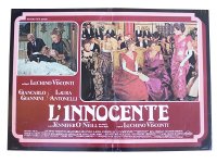 イタリア　映画　アンティークポスター　L'innocente (1976年) イノセント ルキノ・ヴィスコンティ 50 x 70 cm FOTO BUSTE