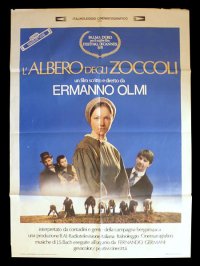 イタリア　映画　アンティークポスター L’albero degli zoccoli (1978年) 木靴の樹 エルマンノ・オルミ 100 x 140 cm manifesti