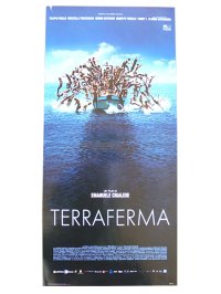 イタリア　映画　アンティークポスター　 Terraferma (2011年) 海と大陸  エマヌエーレ・クリアレーゼ 第68回ヴェネツィア国際映画祭審査員特別賞 33 x 70 cm locandine