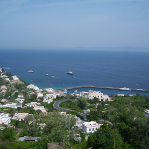 カプリ島の景色