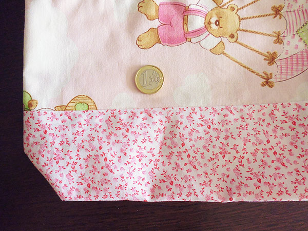画像4: Ciuccio Milano イタリア製ベビーアイテム　巾着袋　コットン100%【カラー・ピンク】