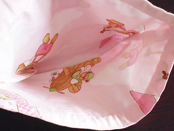 画像5: Ciuccio Milano イタリア製ベビーアイテム　巾着袋　コットン100%【カラー・ピンク】
