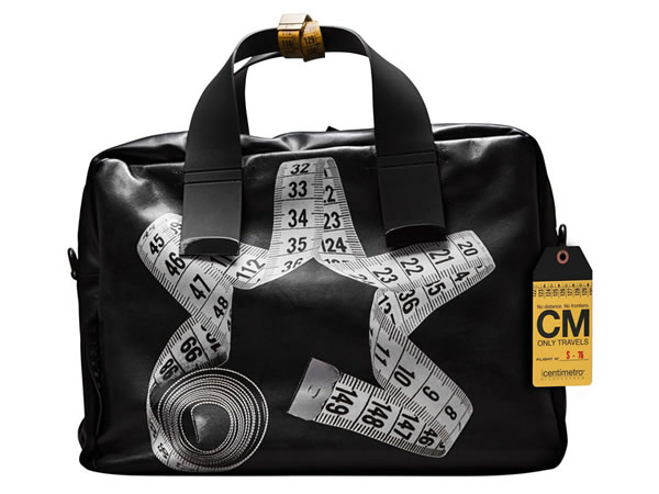 画像1: Il Centimetroのレザーバッグ ブリーフケース CITY COLLECTION  Work bag【ブラック】