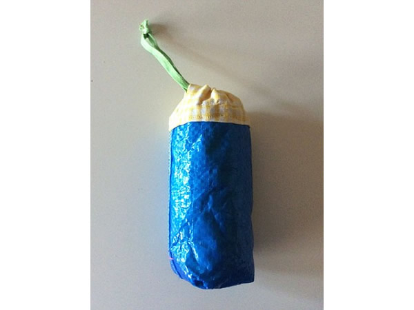 画像1: IKEARTE イタリア製イケアのガジェット　ナイロンミニペットボトルケース　【カラー・ブルー】