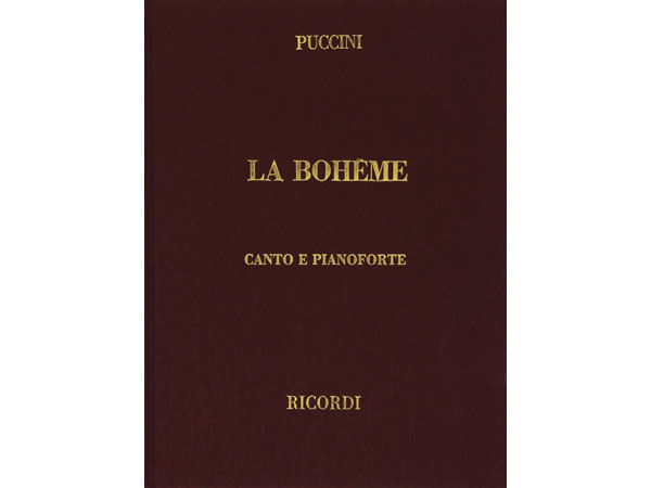 画像1: 楽譜 LA BOHEME - PUCCINI - CANTO E PIANOFORTE- RICORDI