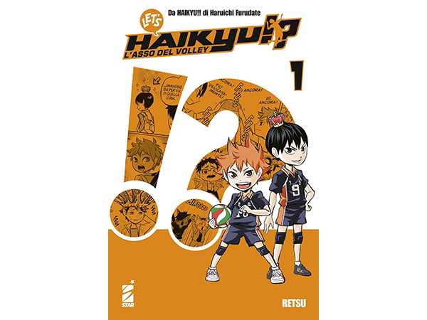 イタリア語で読む、古舘春一、レツの「れっつ! ハイキュー!?」1巻-7巻  #新商品入荷のお知らせ #イタリア #イタリア語版日本の漫画 #イタリア語で読む日本の漫画 #古舘春一 #レツ #れっつ! ハイキュー!?