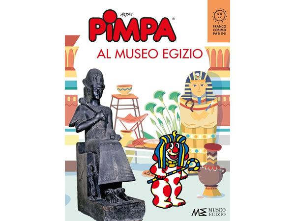 画像1: イタリア語で絵本を読む ピンパ、トリノのエジプト博物館へ行く Pimpa va al Museo egizio 対象年齢6歳以上【A1】