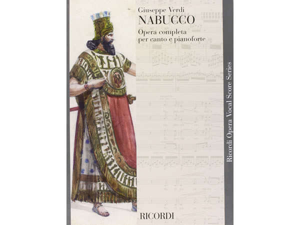 画像1: 楽譜 NABUCCO - Ricordi Opera Vocal Series - VERDI - RICORDI