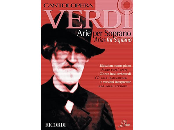 画像1: 楽譜 CANTOLOPERA - VERDI - ARIE PER SOPRANO 1 PER VOCE E PIANOFORTE PIANO VOCAL SCORE AND CD WITH INSTRUMENTAL AND VOCAL VERSIONS CD付き - RICORDI