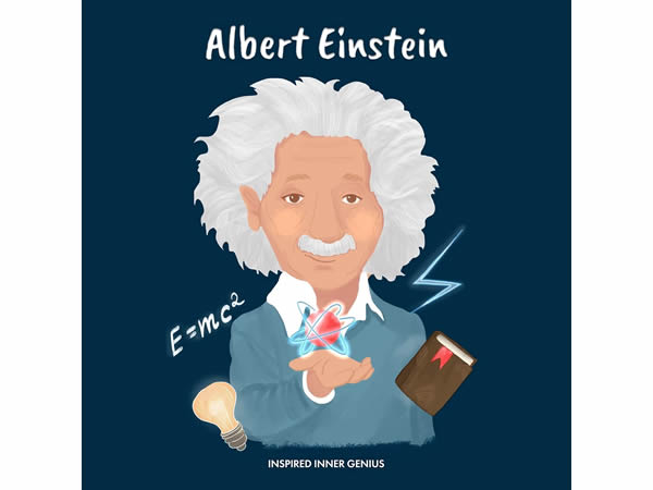 画像1: イタリア語で読む 児童書 伝記 「アルベルト・アインシュタイン」 対象年齢5-10歳【A1】【A2】
