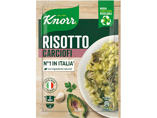 イタリア アーティチョークのリゾット インスタント食品 2人分 Knorr
