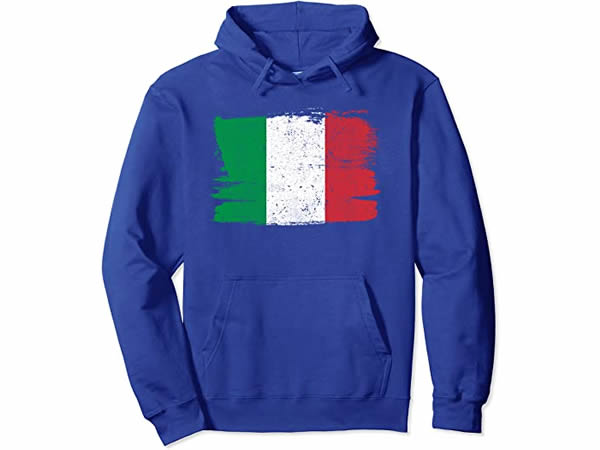画像5: 【5色展開】イタリア語プルオーバー パーカー ユニセックス「イタリア国旗」メンズ レディス S-XXL