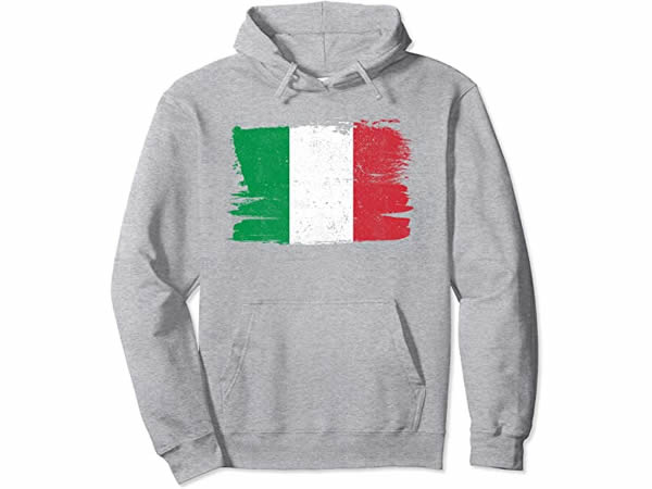 画像4: 【5色展開】イタリア語プルオーバー パーカー ユニセックス「イタリア国旗」メンズ レディス S-XXL