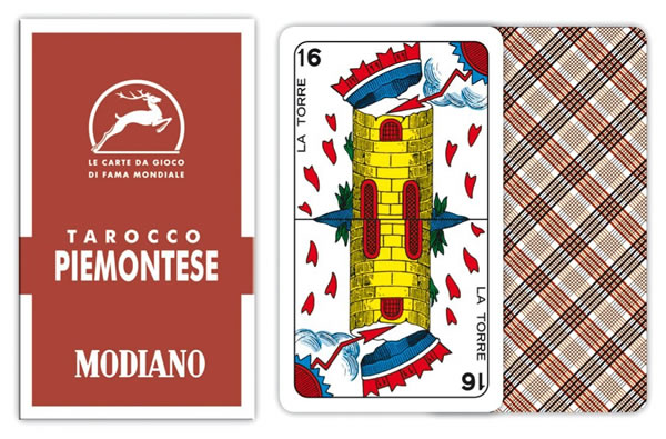 画像1: MODIANO ピエモンテ版タロット Tarocco Piemontese 84【カラー・マルチ】