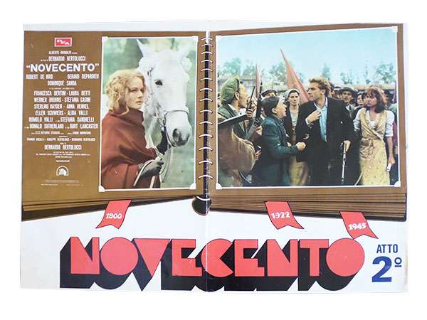 画像1: イタリア　映画　アンティークポスター　Novecento (1976年) 1900年  ベルナルド・ベルトルッチ 50 x 70 cm FOTO BUSTE