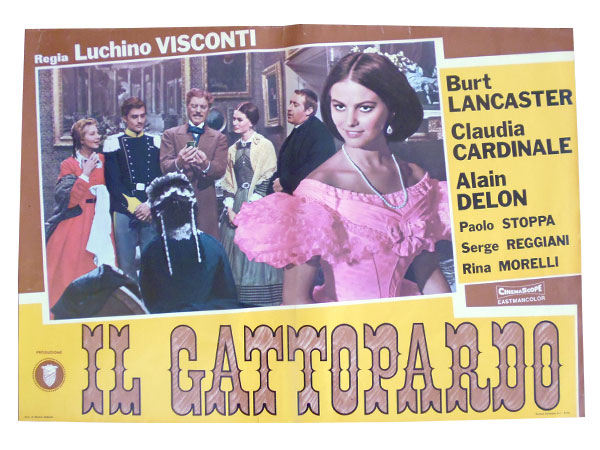 画像1: イタリア　映画　アンティークポスター　Il gattopardo (1963年) 山猫 ルキノ・ヴィスコンティ 50 x 70 cm FOTO BUSTE