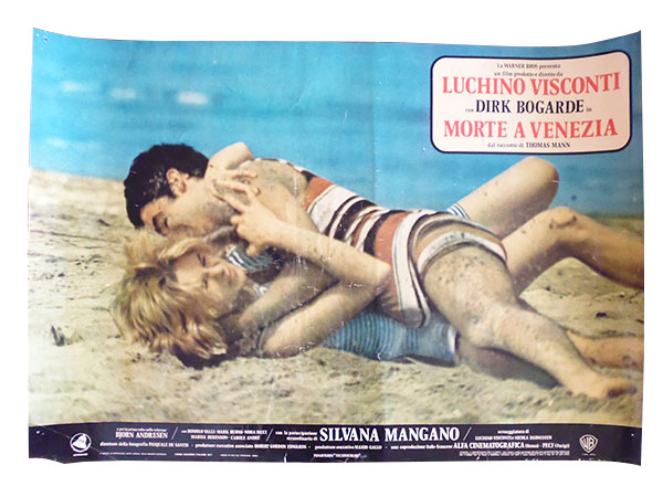 画像1: イタリア　映画　アンティークポスター　La morte a Venezia (1971) ベニスに死す ルキノ・ヴィスコンティ 50 x 70 cm FOTO BUSTE