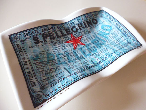 画像3: イタリア Sanpellegrino サンペッレグリーノ　アンティークアッシュトレー　灰皿【カラー・ホワイト】【カラー・ブルー】