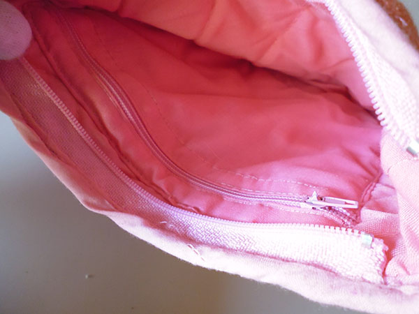 画像4: 刺繍いっぱいの可愛いマチ付きポーチ　【カラー・ピンク】
