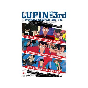 画像: イタリア語で観る、モンキー・パンチのルパン三世 TVスペシャルシリーズ DVD各3枚セット 【B1】