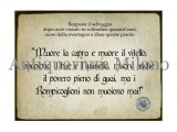 画像: イタリア語パネル　ベッポーネは言った…　Beppone il selvaggio dopo aver...　【カラー・ブラック】