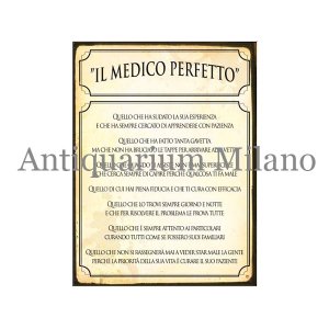 画像: イタリア語パネル　完璧な医師　IL MEDICO PERFETTO　【カラー・イエロー】
