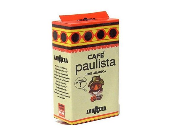画像1: イタリア　エスプレッソ・コーヒー　LAVAZZAのPaulista パウリスタ　 (1)