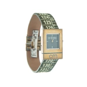 画像: イタリアンレザーを使ったメジャー・ブレスレット腕時計　レザー Cuba Green　【カラー・グリーン】【カラー・グレー】