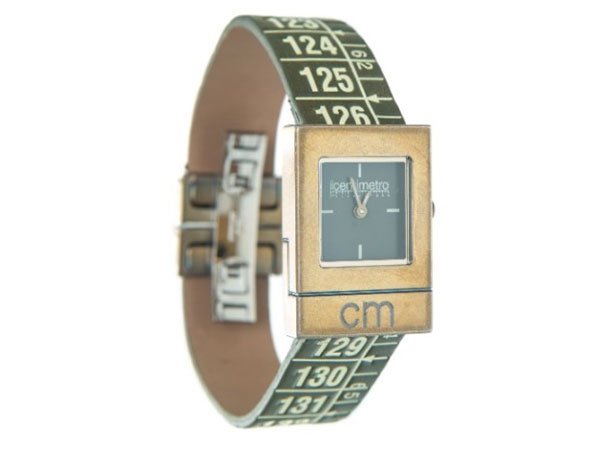 画像1: イタリアンレザーを使ったメジャー・ブレスレット腕時計　レザー Cuba Green　【カラー・グリーン】【カラー・グレー】 (1)