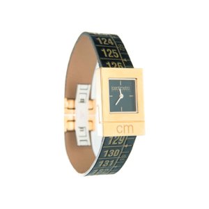 画像: イタリアンレザーを使ったメジャー・ブレスレット腕時計　24金仕様　レザー Royal Gold　【カラー・イエロー】 【カラー・ブラック】